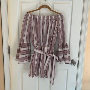 Off The Shoulder Romper